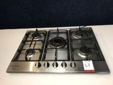 Used Rangemaster RMB70HPNGFSS 5 Burner Domestic Hob