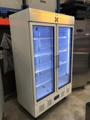 Polar Refrigeration CD984-02 944 Litre Glass Double Door Display Fridge, RRP: £1,004.39