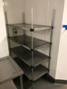 Stainless Steel Shelving Unit,1185 x 580 x 1815,,