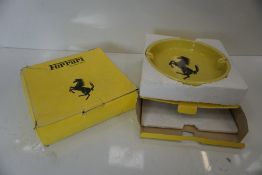 2no. Ferrari Branded Ash Trays