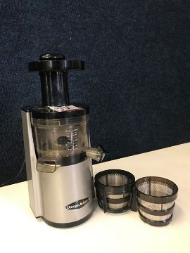 Omega Juicer VSJ843RS Cold Press Juicer Complete with 2no ...