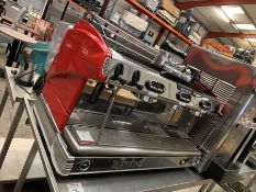 2016 Alfa La Spaziale S9 TA EK3 Tripple Head Coffee Machine, Serial Number: 936484, 1020 x 530 x