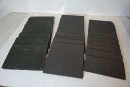 31no. Various Slate Placemats