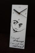 Decorative Salvador Dali Wall Clock 300 x 100mm