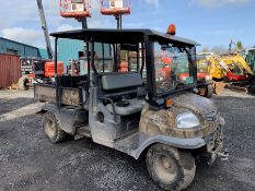 2016 Kubota RTV1140 Utility Vehicle, 1123cc diesel, Camo, front tow hitch, 4-seater, front screen,