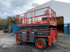 2016 SJ8841 Rough Terrain Scissor Lift, Platform Height, 12.5m, s/n 40001764, 458 hours