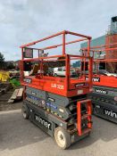 2014 SJ111 - 3226 Battery Electric Scissor Lift, Platform Height 7.9m, s/n 27018190, 160 hours