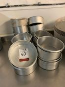 19no. Metal Pastry Tins, 150mm dia