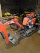 STOLEN / RECOVERED - 2019 Kubota K008-3 Excavator complete with; 1no. Bucket Recorded Hours: 96