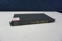 TP link T1600G-28PS Smart Poe 24-port Switch