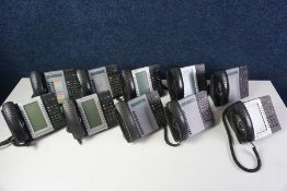 10no. Mitel Telephone Handsets as Illustrated