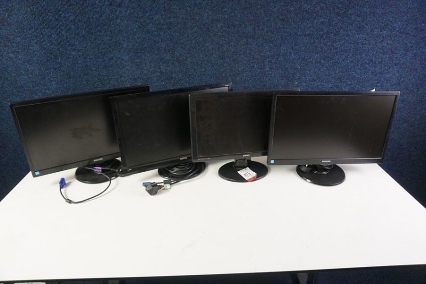 4no. Various Computer Monitors Comprising; 1no. Benq Gl950-ta, 1no ...