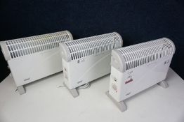 3no. Elex CONV2KW 2000W Convector Heaters as Lotted