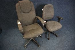 2no. Various Mobile Office Armchairs