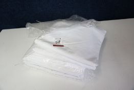 2no. Packets of White Sheets as Lotted