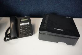 LG iPecs eMG80 KSUI Telephone System with 15no. LG iPecs LIP-9002 Telephone Handsets