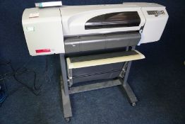 Hewlett Packard DesignJet 500 InkJet Color Printer/Plotter Complete with D-Link 10/100M Fast