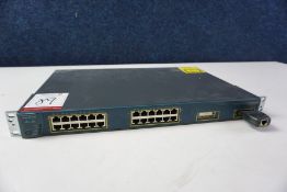 Cisco Systems Model No. Catalyst 3500XL Series 24-port switch