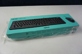 2no. Logitech MK120 Keyboard and Mouse, Mouse missing In one box