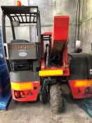 SALVAGE 2016 Manitou TMT 25i Fork Lift Truck, Circa 475 Recorded Hours at the Time of Damage. This