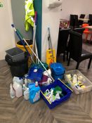 Quantity of Various Cleaning Sundries as Lotted. Collection Strictly 09:30 - 15:30 Tuesday 24 March