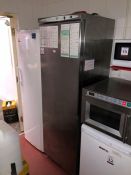 Mondial Elite Stainless Steel Fridge 1870mm High. Collection Strictly 09:30 - 15:30 Tuesday 24