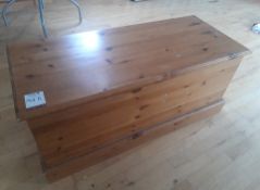 Timber Blanket Chest 1100 x 450 x 500mm