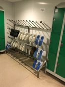 Stainless Steel Welly Boot Storage Rack