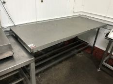 Stainless Steel Preparation Table, 760 x 1830mm