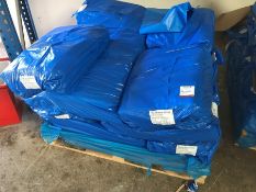 15no. Unused Bags of Blue Plastic Packing Material, Bag Size: 1020 x 410 x 75.0