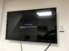 Samsung Wall Mounted LCD Television