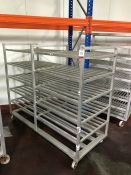 Aluminium 6-tier Trolley, 760 x 1185 x 1530(h)mm