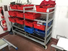 Aluminium 5-tier Trolley 585 x 785 x 1390mm ( Contents Not Included )