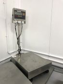 Turier 110B Digital Display Platform Weighing Scales, 400 x 500mm Base