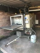 1998 Crusader 100 Through Feed Conveyorized Crate / Tray Washing Machine, Serial Number: 126 CIM N/