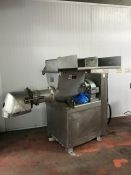 Weiber 1780 6HB Meat Grinding Machine with Stainless Steel Hopper, Machine No. 878, as lotted