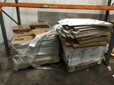 2no. Pallets of Branded Cardboard Boxes as Lotted