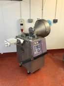 LOT UPDATE. 2003 Handtmann VF50 Vacuum Filling Machine, 420Volt, Complete with Various Nozzles as