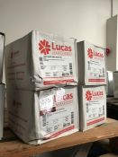 4no. Boxes of Lucas Ingredients, Lucas Hickory Smoked Sausage Mix Best Before: 18/07/2020