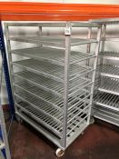 Aluminium 9-tier Trolley, 685 x 1185 x 1740mm