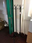 2no. Hat & Coat Stands as Lotted