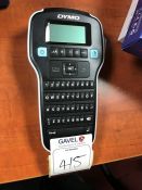 Dymo Hand Held Label Printer, No Power Supply Present