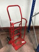 Red Metal Bottle Trolley as Lotted
