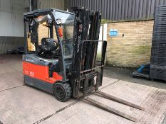 2008 Toyota 7FBEF115 1.5 Ton Capacity, Battery Electric Forklift Truck, Container Specification,