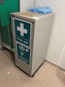 Bisley Lockable Firstaid Cabinet as Lotted