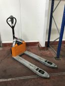 Low Lift Electric Pallet Truck, Lifting Capacity: 1,200Kg, Complete with Battery Charger , plate not