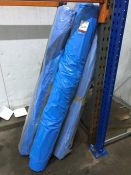 4no. Rolls of Blue Plastic 1.5m Wide as Lotted