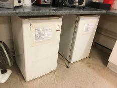 2no. Domestic Undercounter Fridges as Lotted