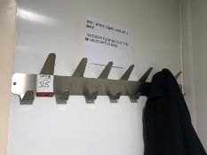 Stainless Steel Wall Mounted Coat Hanger, 1500mm
