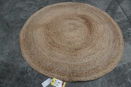 Circular Woven Interior Floor Rug 1200mm dia